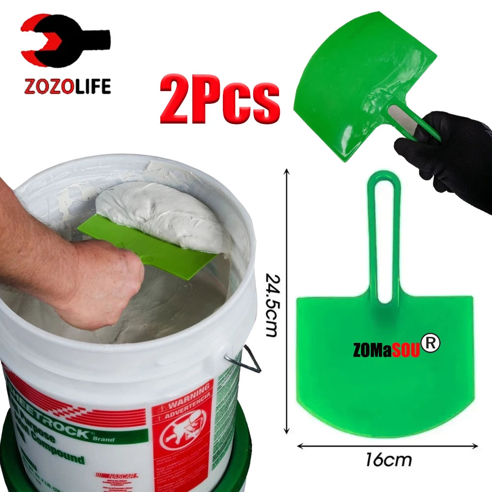 Curved Bucket Scoop Scraper Tool