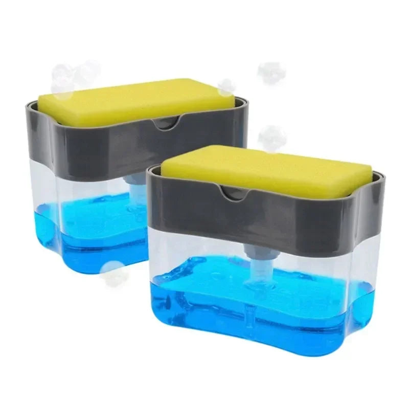 Soap Dispenser With Sponge Holder