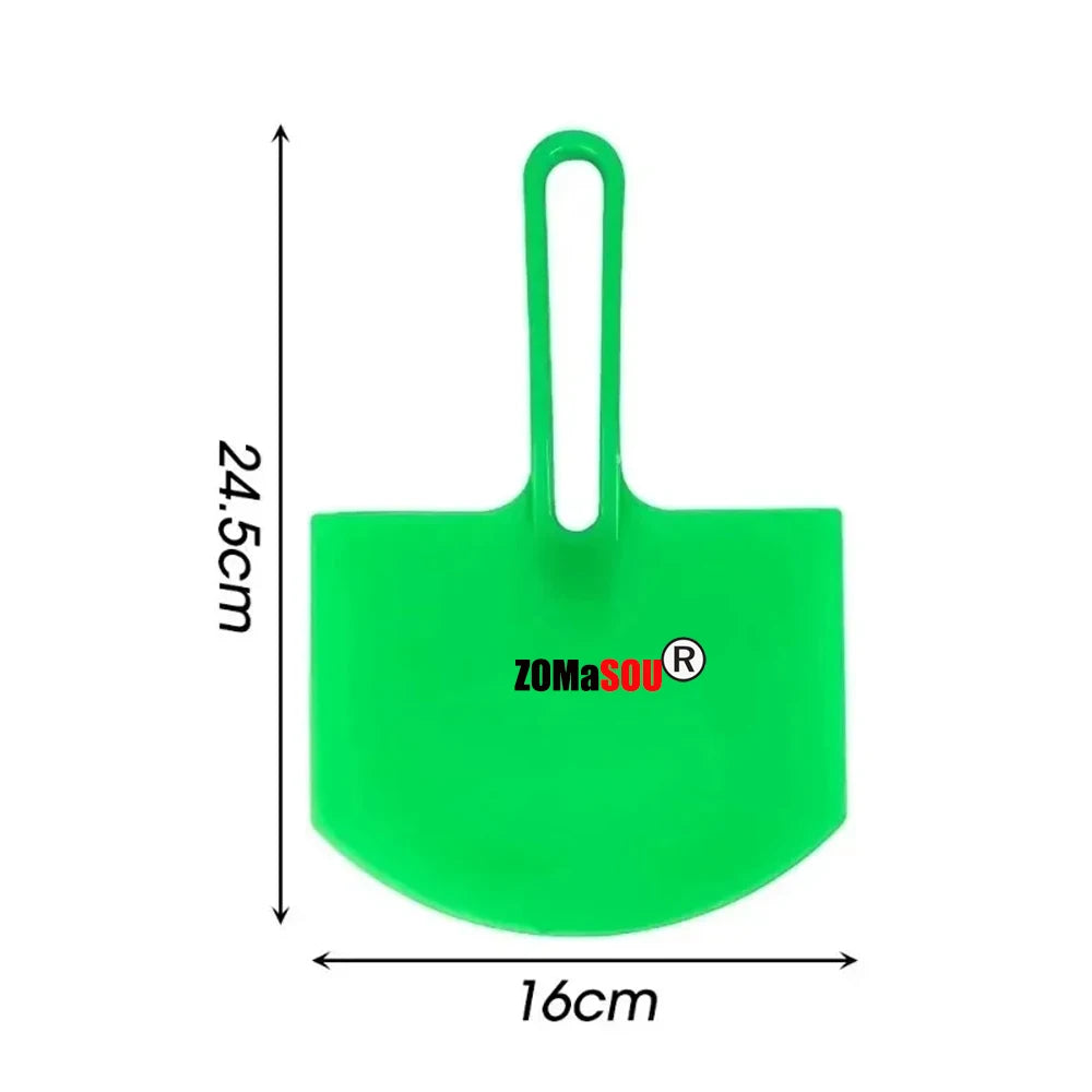 Curved Bucket Scoop Scraper Tool