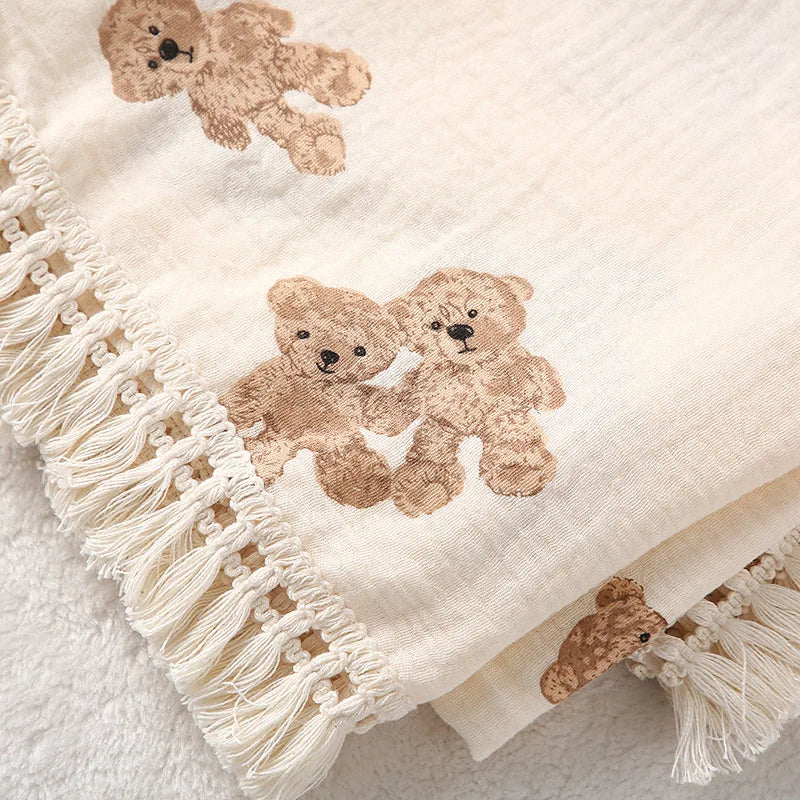 Thickened Multi-layer Cotton Blanket