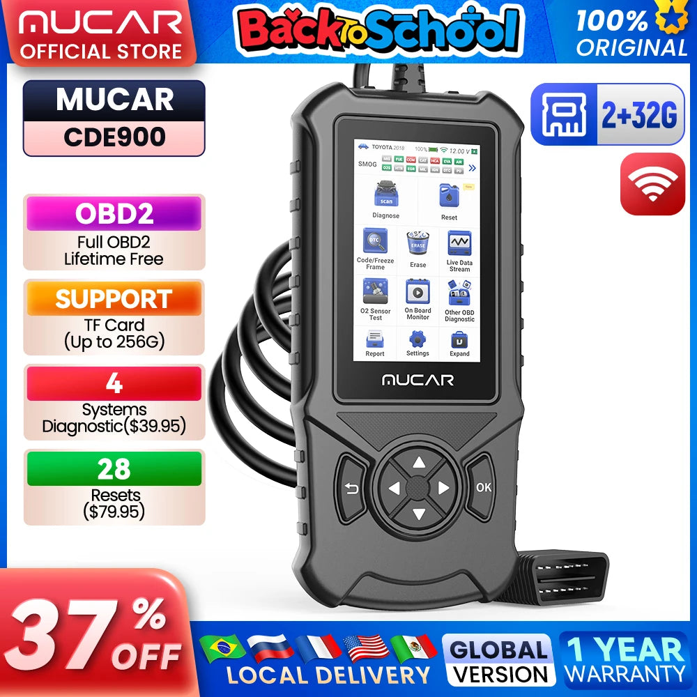 MUCAR CDL20 Automotive Code Reader