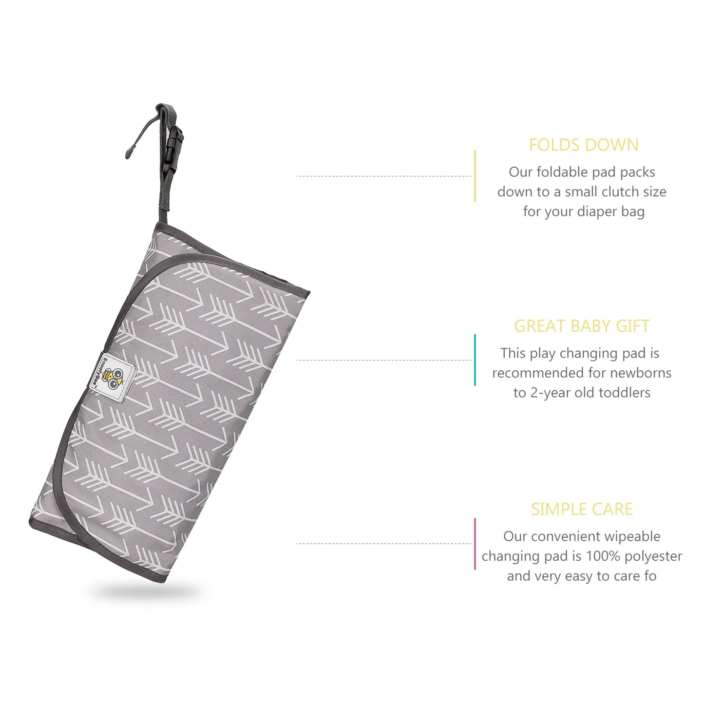 Deluxe 3 in 1 Clean Hands Changing Pad