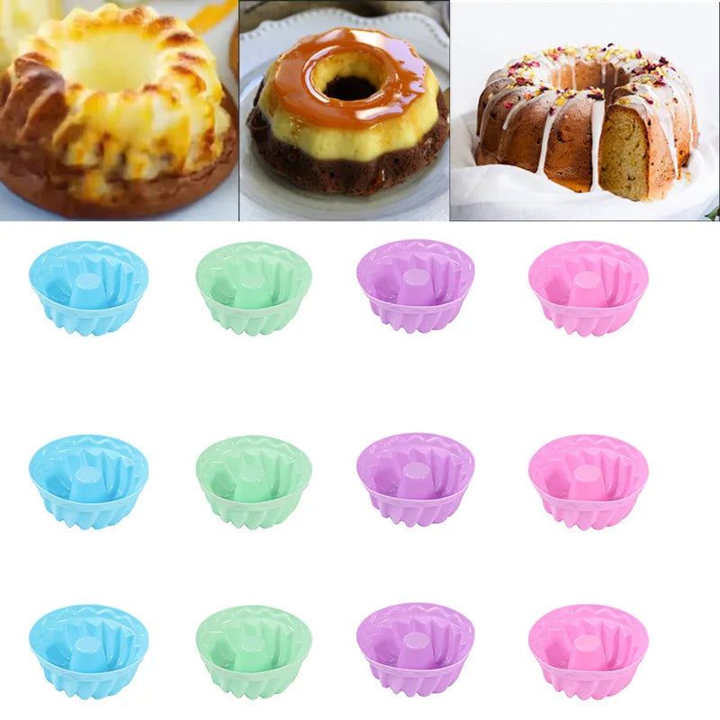Colored Silicone Cupcake Liners