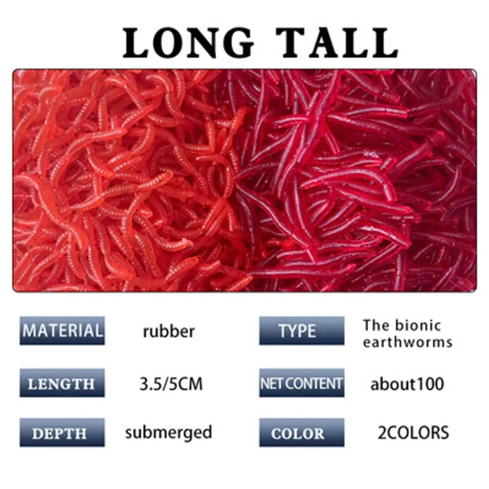 Soft Bait Worm Grubs Fishing Lure