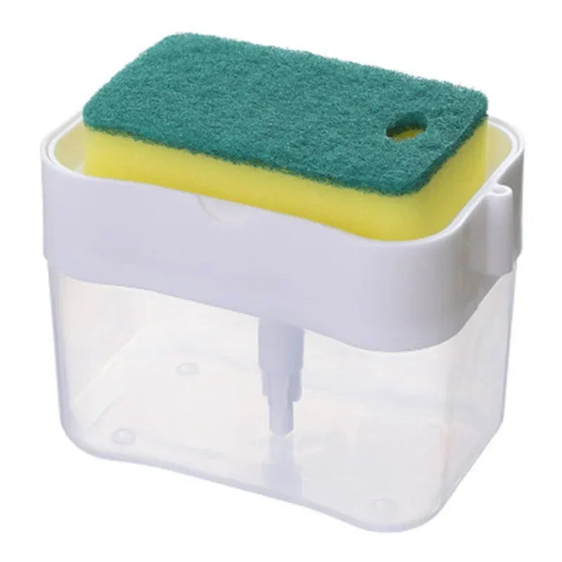 Soap Dispenser With Sponge Holder