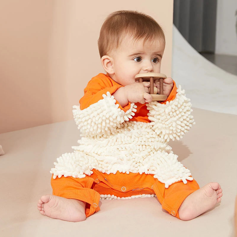 Baby Mop Rompers
