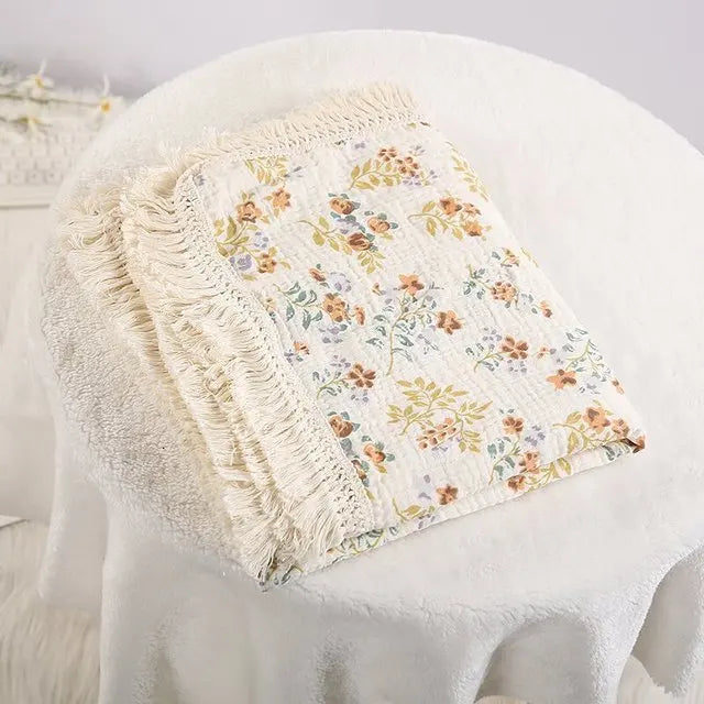 Thickened Multi-layer Cotton Blanket