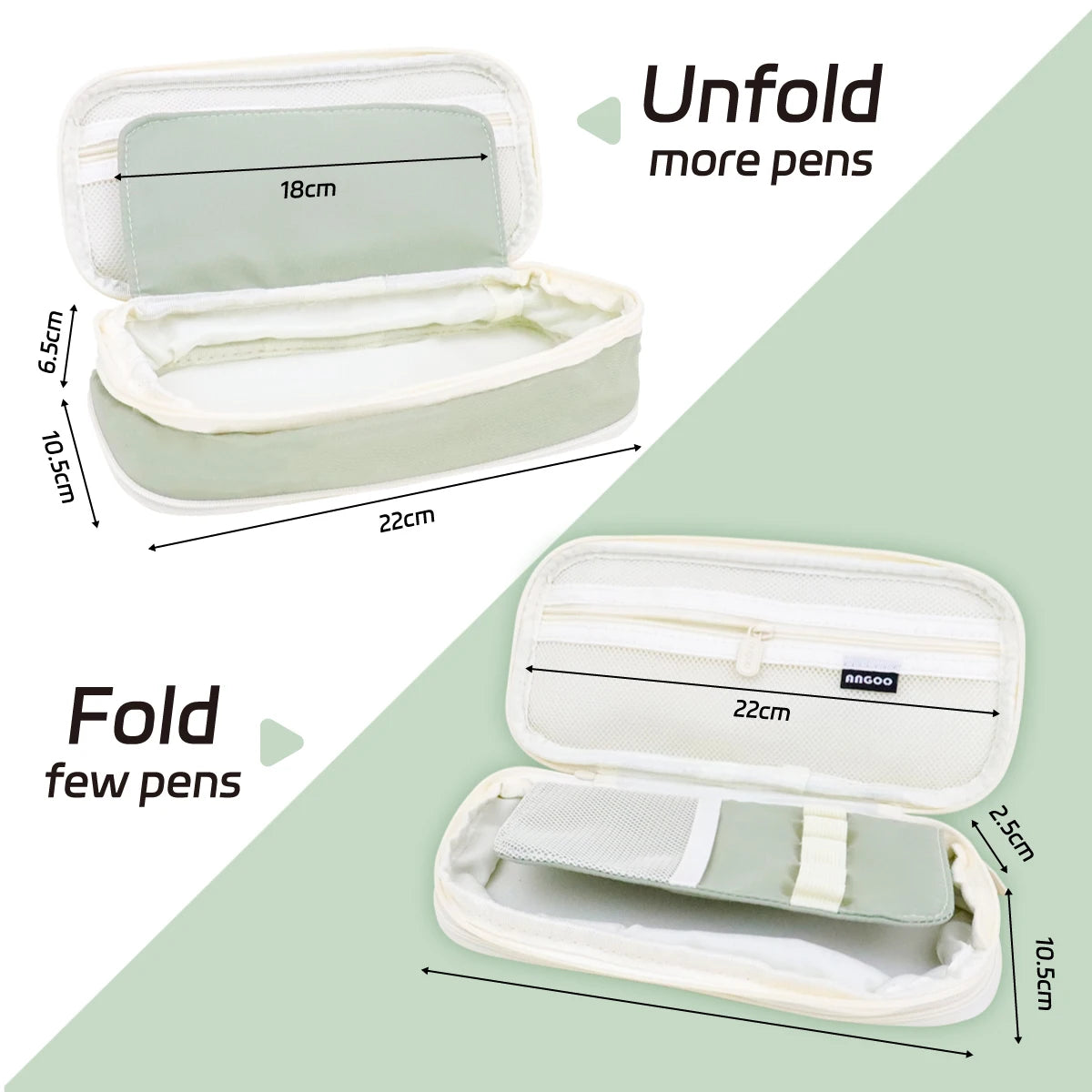 Big Capacity Pencil Pouch for School & Office