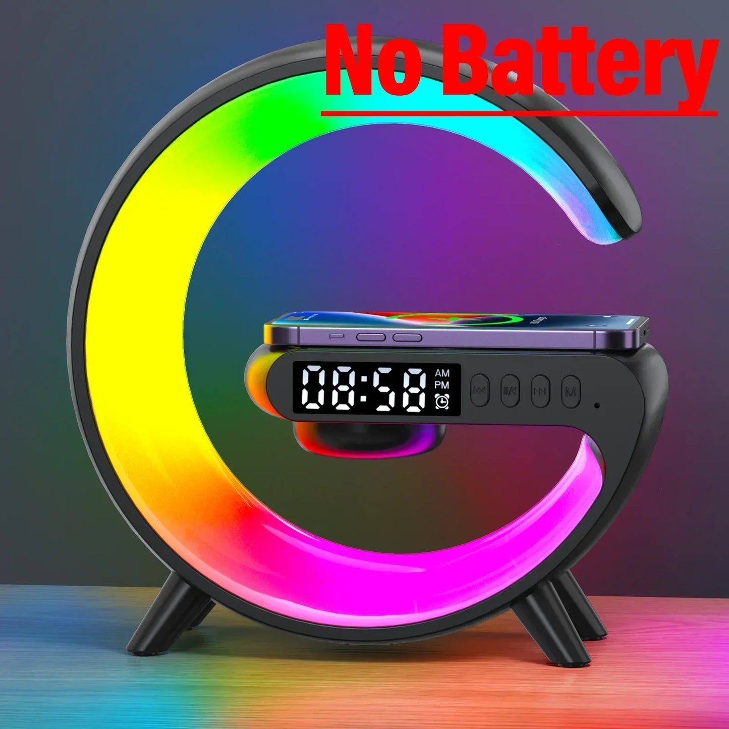 Fast Wireless Charging with Bluetooth Speaker