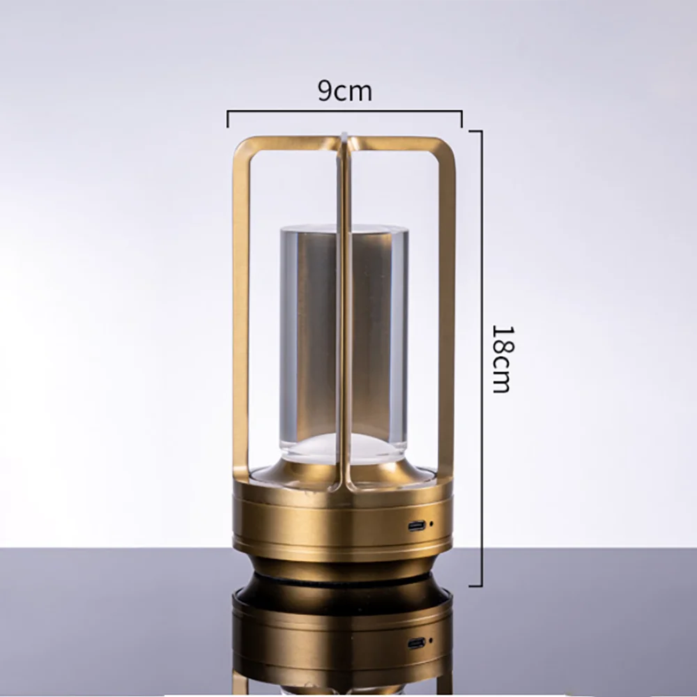 LED Crystal Table Lamp