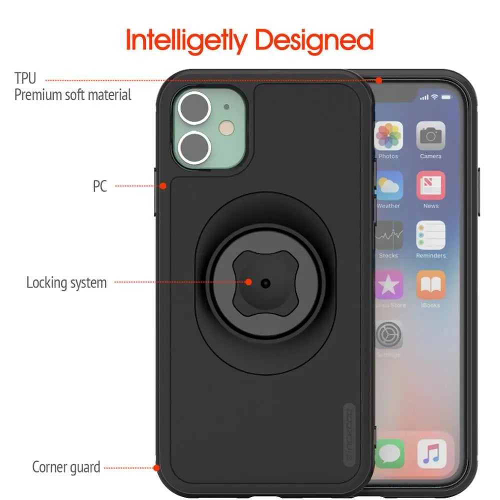 Secure Motorcycle Mount for iPhone 16 Pro Max