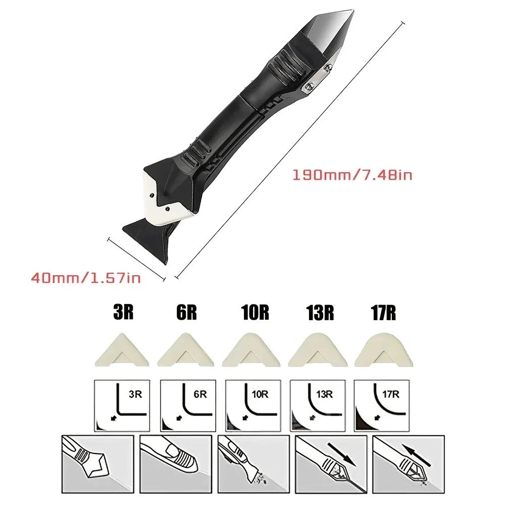 3 in 1 Silicone Caulking Tool Kit