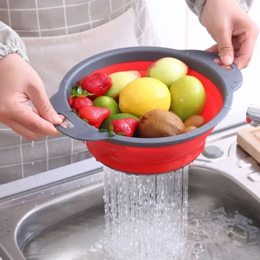 Foldable Silicone Strainer