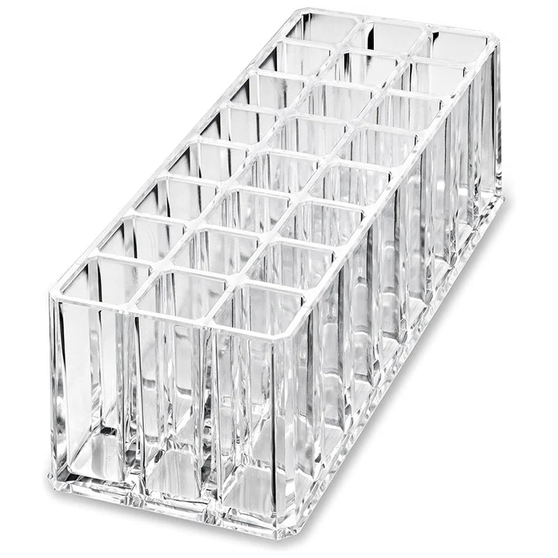 Acrylic Makeup Brush & Lipstick Organizer