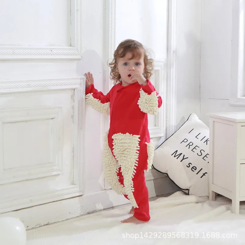 Baby Mop Rompers