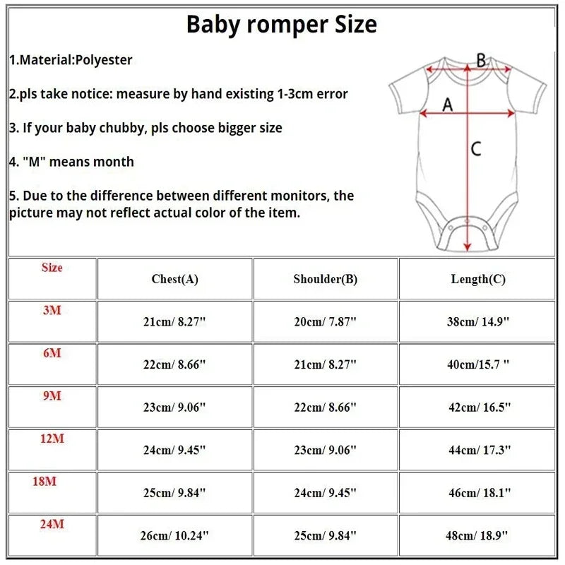 Infant Baby Casual Summer Baby Jumpsuit