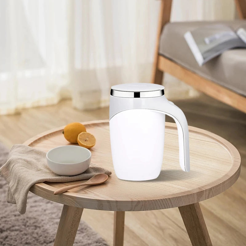 Rechargeable Magnetic Self-Stirring Coffee Mug